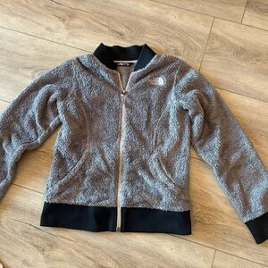 The North Face Charcoal Fleece Jacket